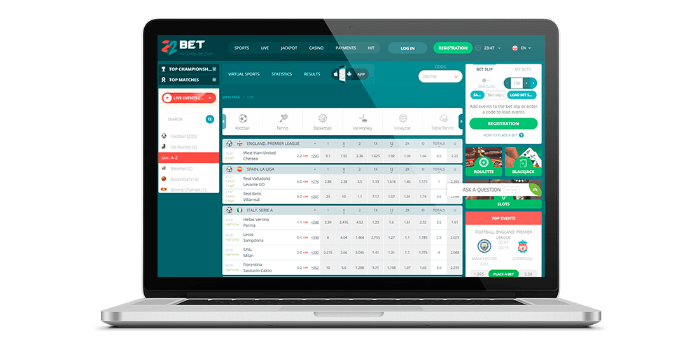 22bet website — review for Nigeria