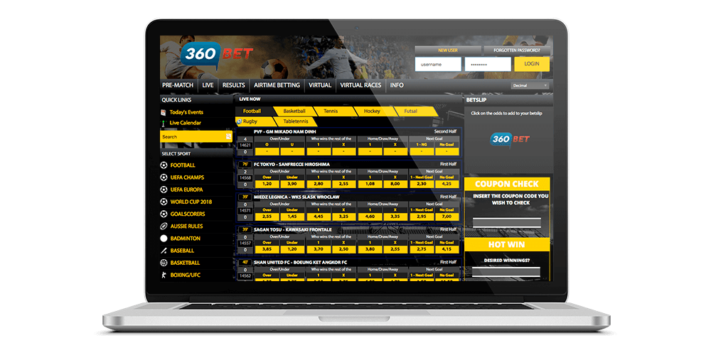360bet Website — Sports Betting for Nigerian Players