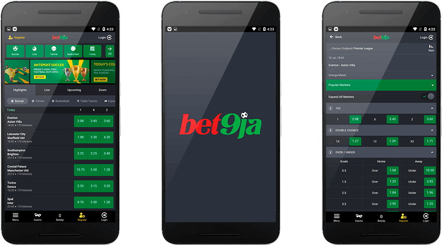 download bet9ja virtual app