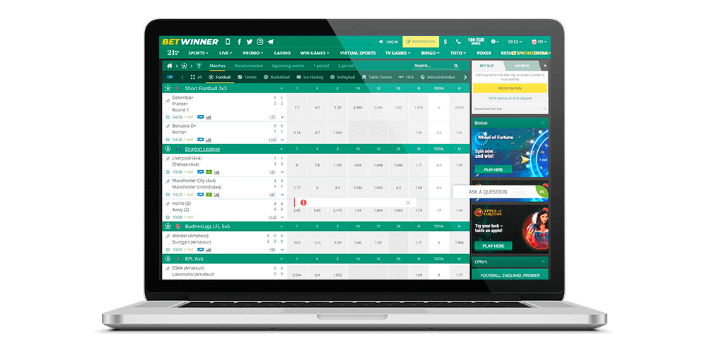 betwinner website — Nigerian bookmakers