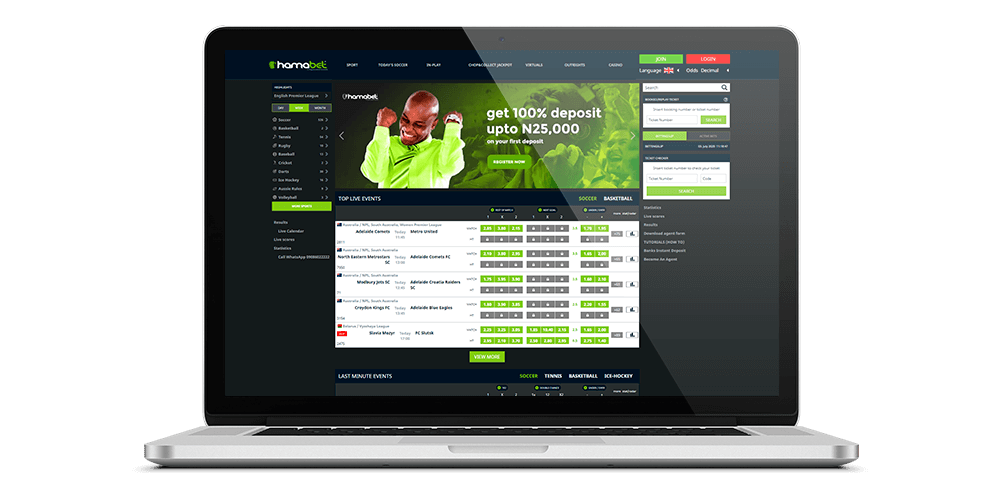 Hamabet Website — Nigerian betting