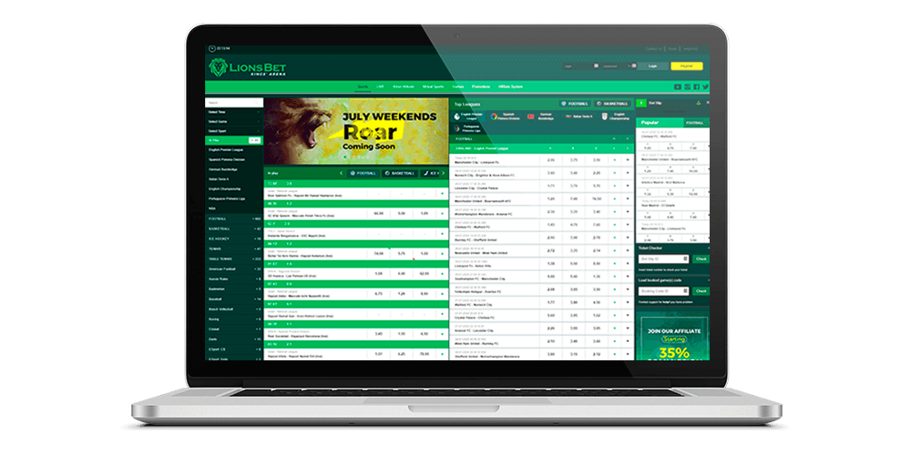 Lions Bet Website — Nigerian Sportsbook and Betting