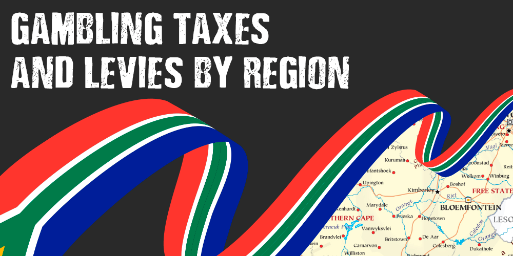 South African Gambling Taxes and Levies by provence