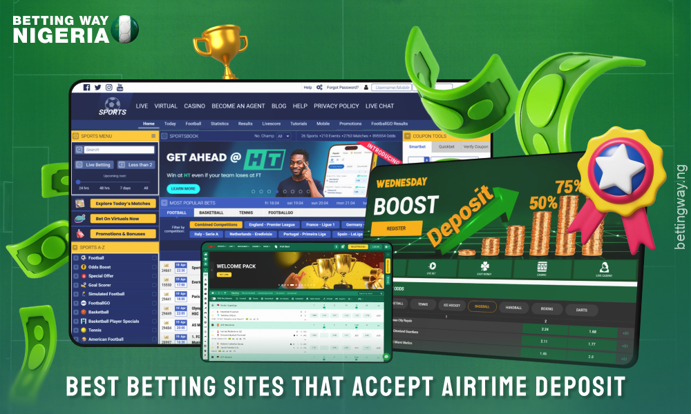 The best betting sites in Nigeria make it easy to make deposits via Airtime and offer a wide range of sports markets