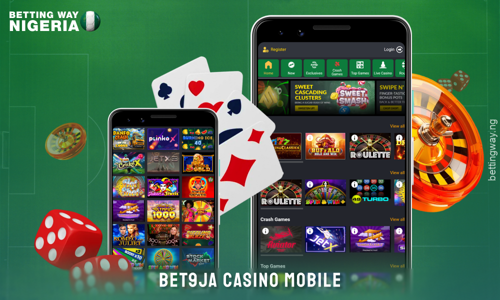 Bet9ja Mobile Casino attracts Nigerian players with variety of games and bonuses