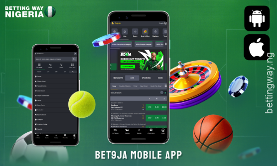 The Bet9ja mobile app in Nigeria is a convenient solution for betting on the go with a wide range of sports markets and competitive odds