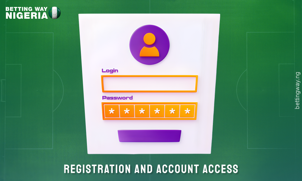 Register on the betting site to recharge via Airtime