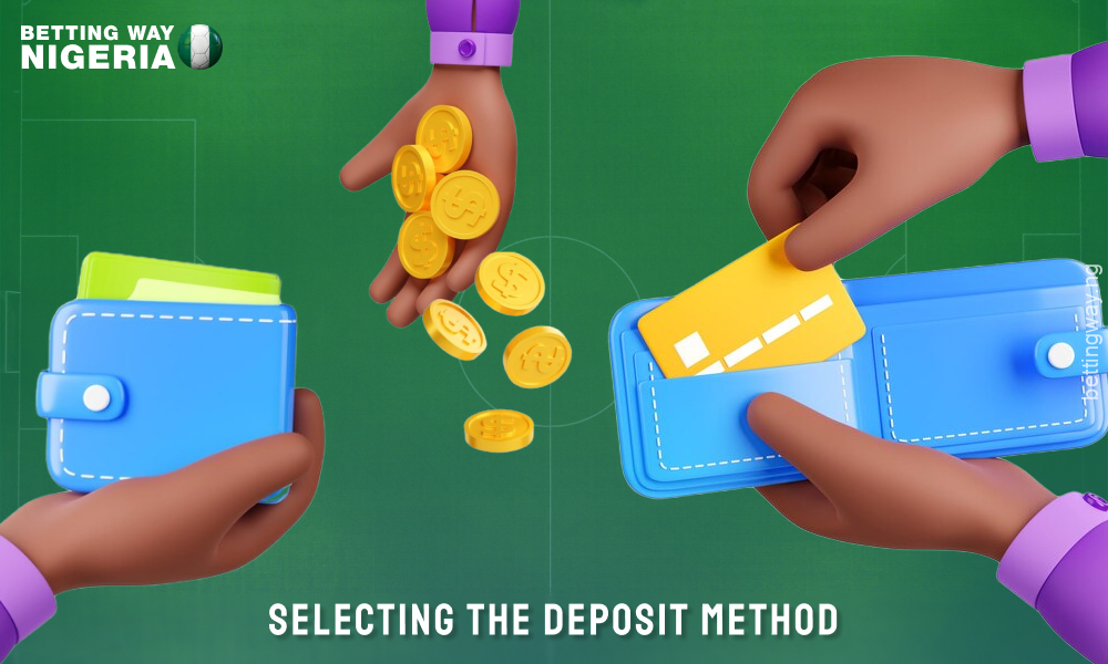 On the betting website, open the Deposit section and select the payment method via Airtime