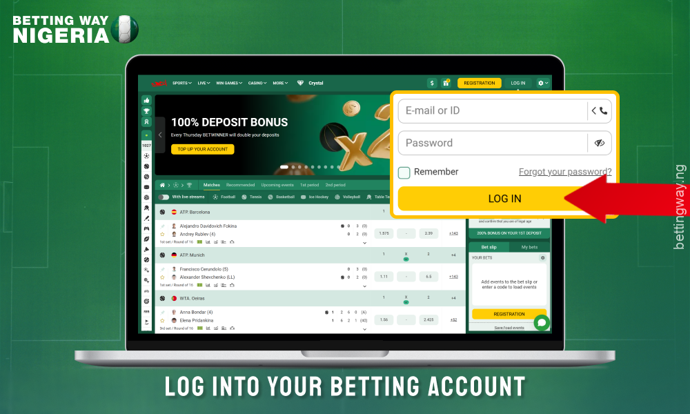 To withdraw funds via PayPal, visit the bookmaker's website