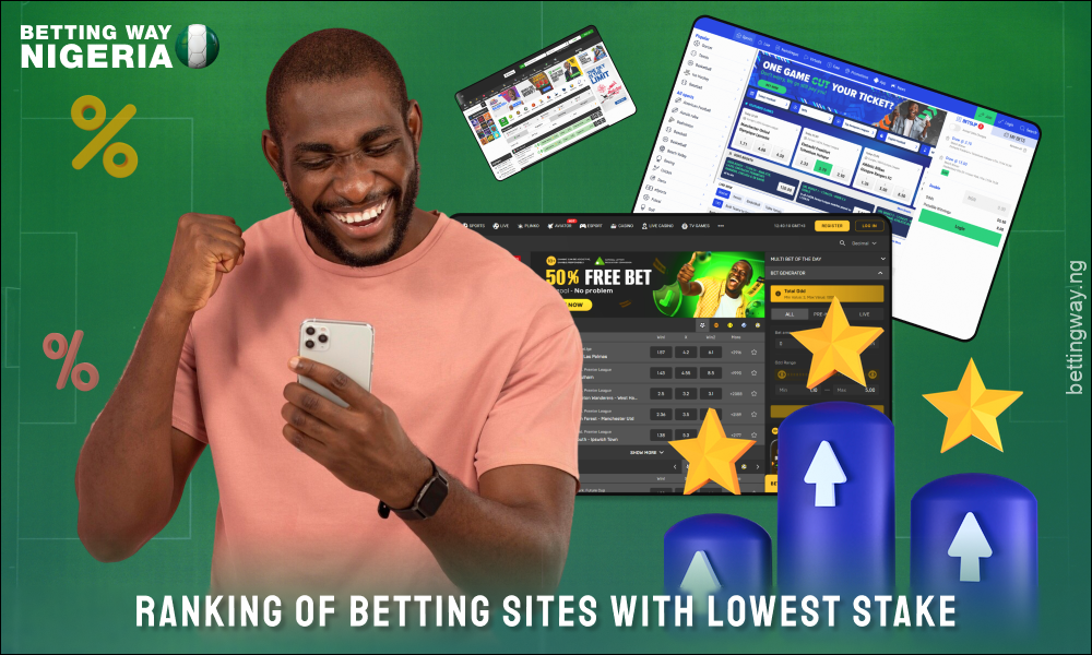 The top best lowest betting sites in Nigeria will help punters choose the right one for them