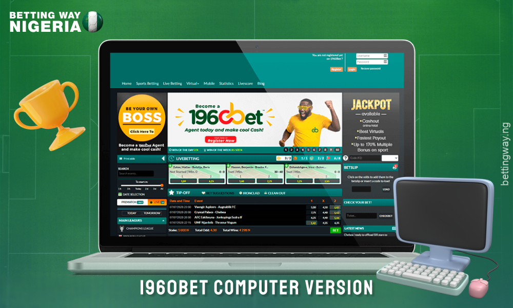 The 1960bet website is user-friendly, fast and offers a full range of betting features with any device