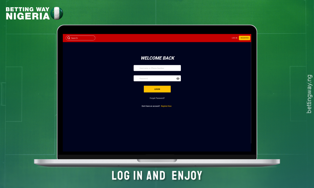 Login to Accessbet Nigeria and enjoy sports betting