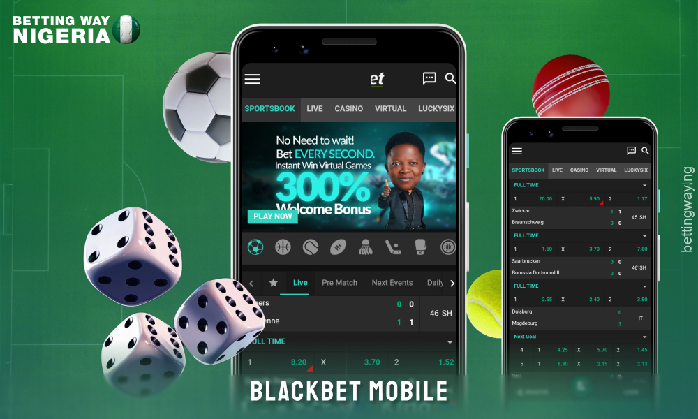 Blackbet offers a user-friendly mobile version for sports betting and casino, allowing players to enjoy all the features on their smartphone