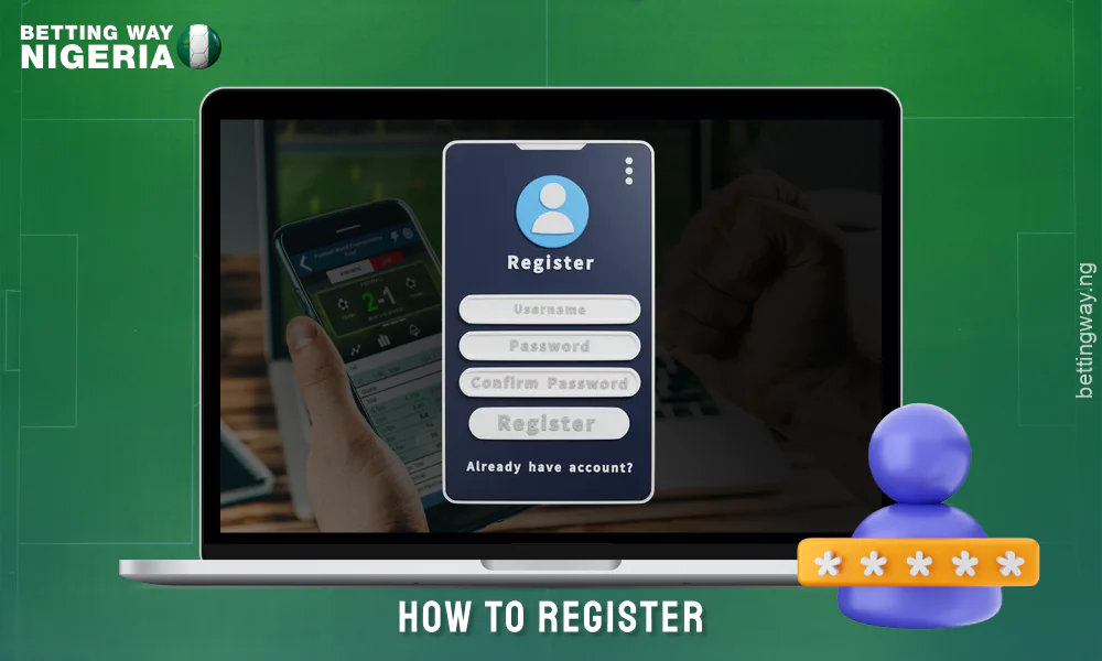 To register with Stakersden in Nigeria, you need to fill in login details and personal information