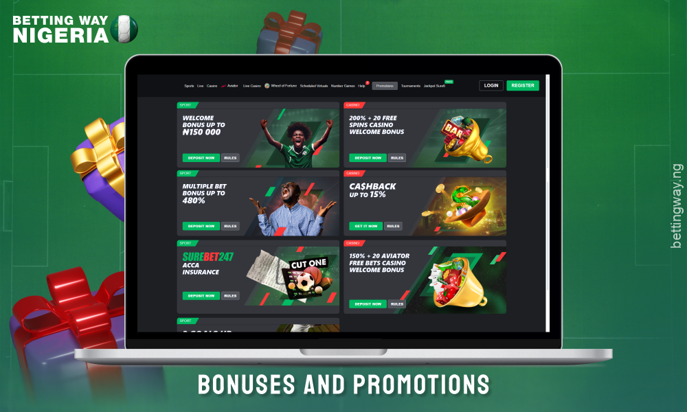 Surebet247 regularly offers bonuses and promotions to attract and retain casino players and bettors