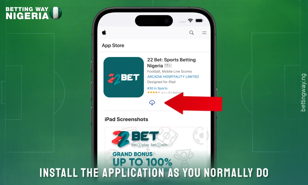 Jak pobrać aplikację 22Bet na iOS