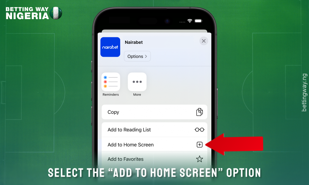 how to download nairabet app for ios step 3
