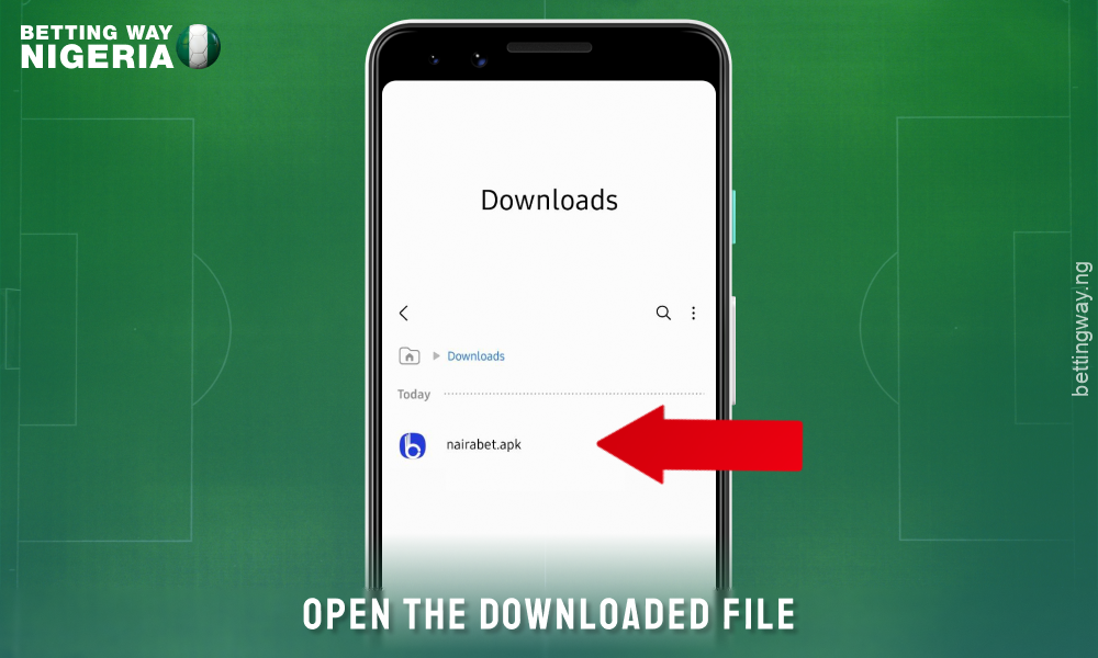 step 5 how to download nairabet app for android